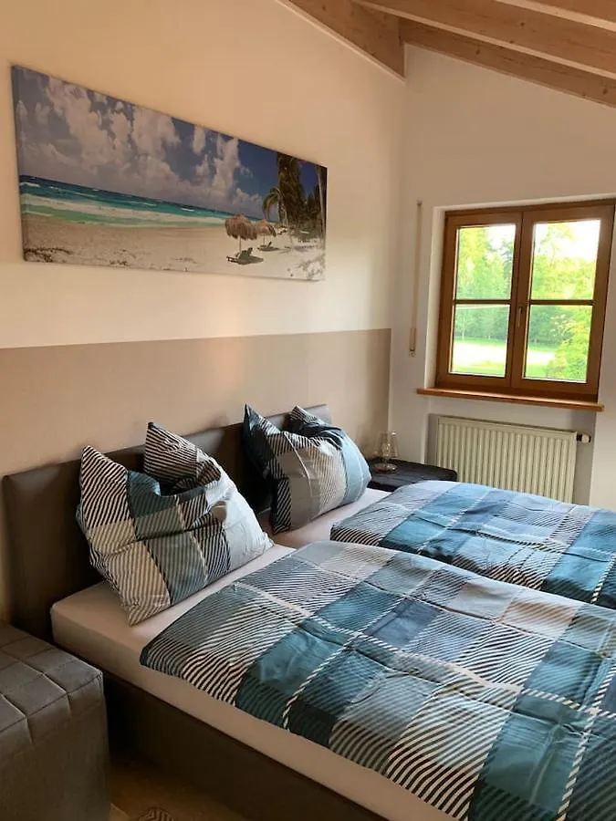 Apartment Alpenblick Nahe Muenchen Mit Outdoor Whirlpool - 21 Min Von Muenchen Mit Zug Assling